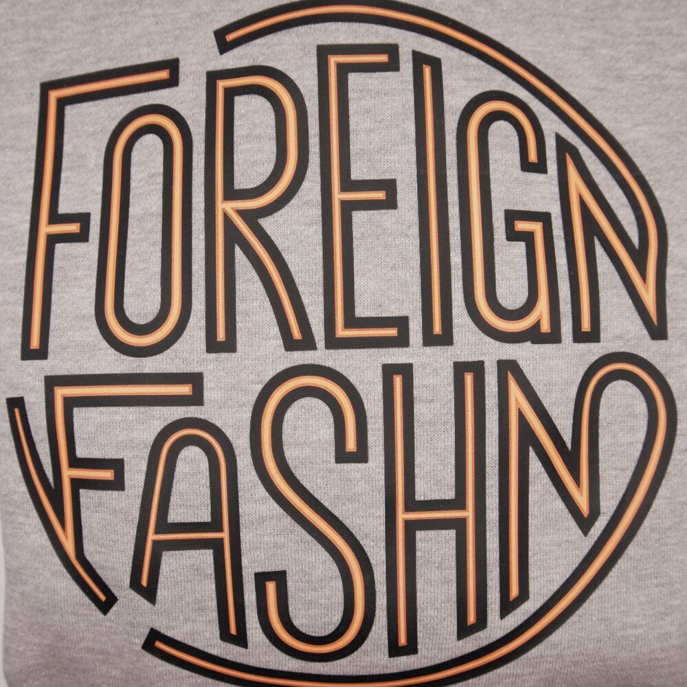 Foreign Fashn grey hoodie